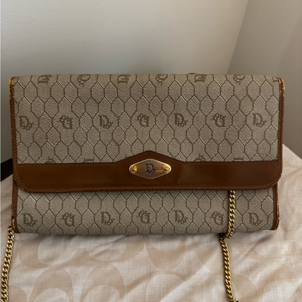Vintage Christian Dior Luxury Clutch Bag - Picture 3 of 7
